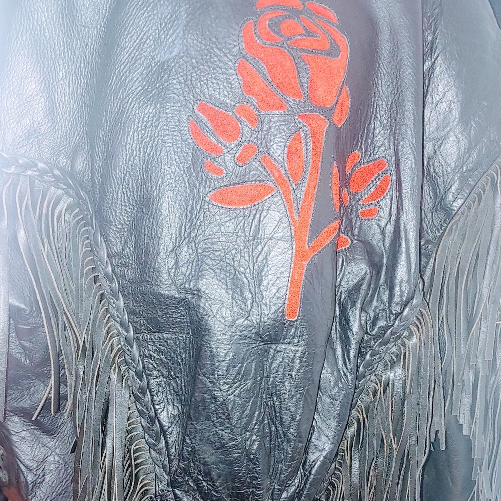 Interstate Leather Vintage Biker Jacket